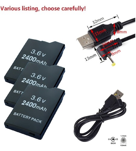 Batteria psp s110 - psp-s110, adattatore